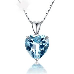 Blue Topaz Necklace
